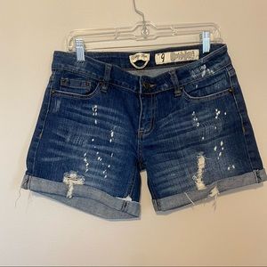 Juniors Indigo Rein Shorts